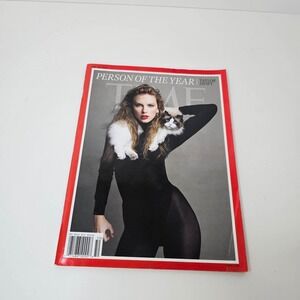 TIME Magazine Person of the Year 2023 Taylor Swift Benjamin Button Cat Cover